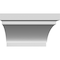 Ekena Millwork 6-in. W x 26-in. D x 38-in. H Merced Architectural Grade PVC Knee Brace BRCP06X26X38MRC - alternate 6